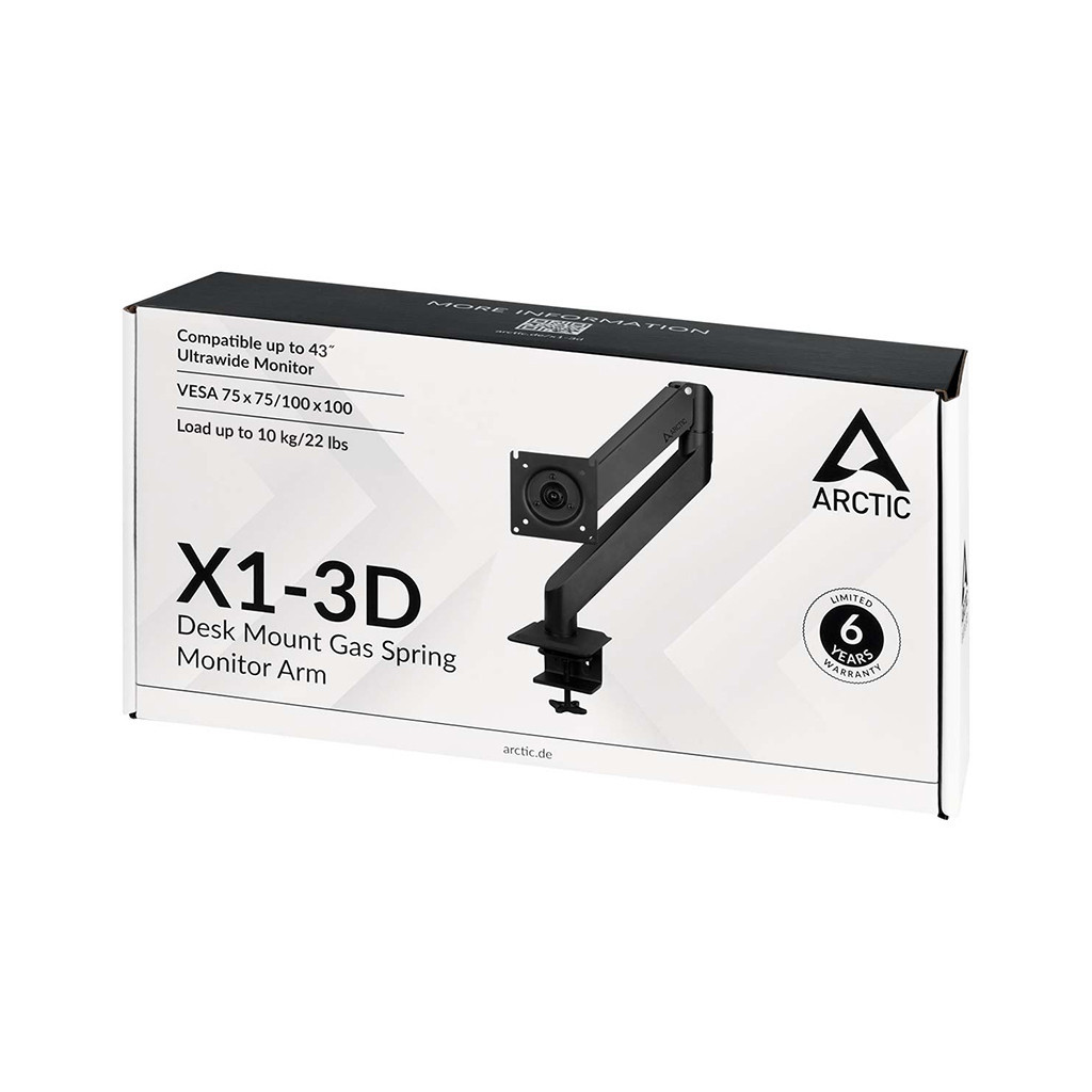 Кронштейн Arctic X1-3D Black (AEMNT00062A) - зображення 5