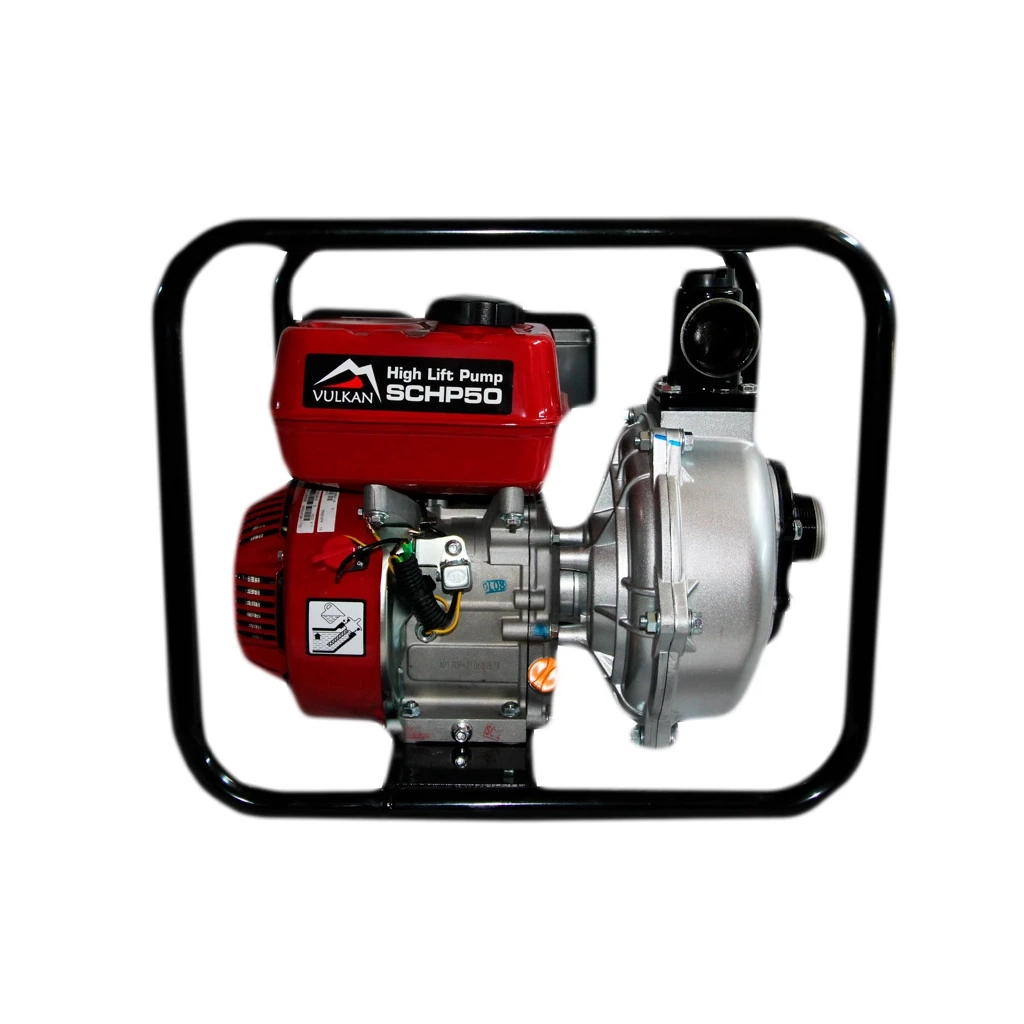 Мотопомпа Vulkan рукав 50мм, 18м3/год, підйом 80м, високонапірна, SCHP50 (82556) - picture 2