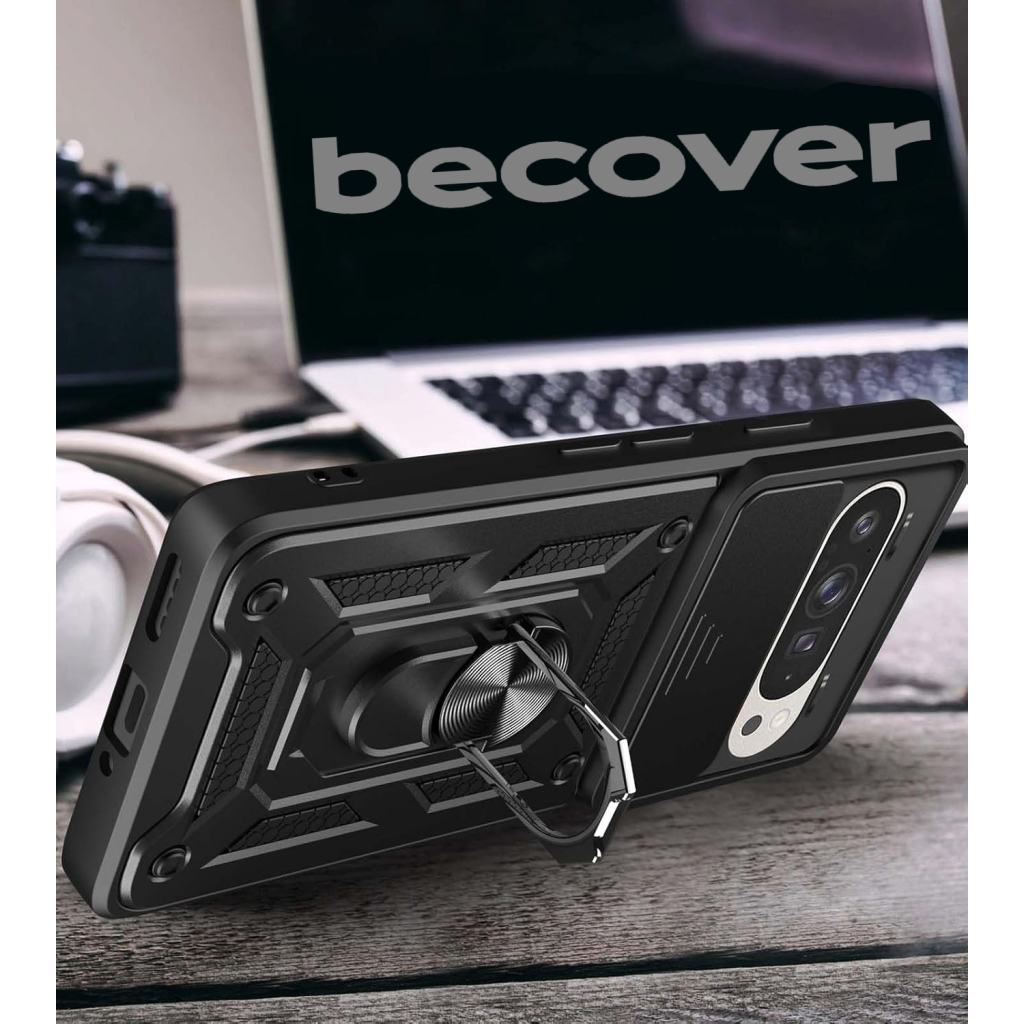 Чохол до мобільного телефона BeCover Military Google Pixel 9 Pro Black (712186) - зображення 3