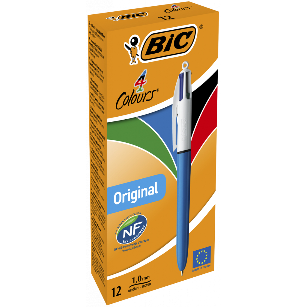 Ручка масляна Bic 4 в 1 Кольори Оріджинал (bc982866) - зображення 2