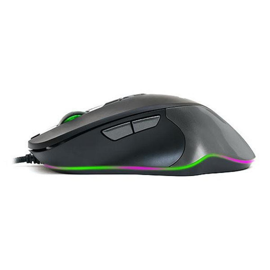 Мишка REAL-EL RM-780 Gaming RGB, black-grey - зображення 2