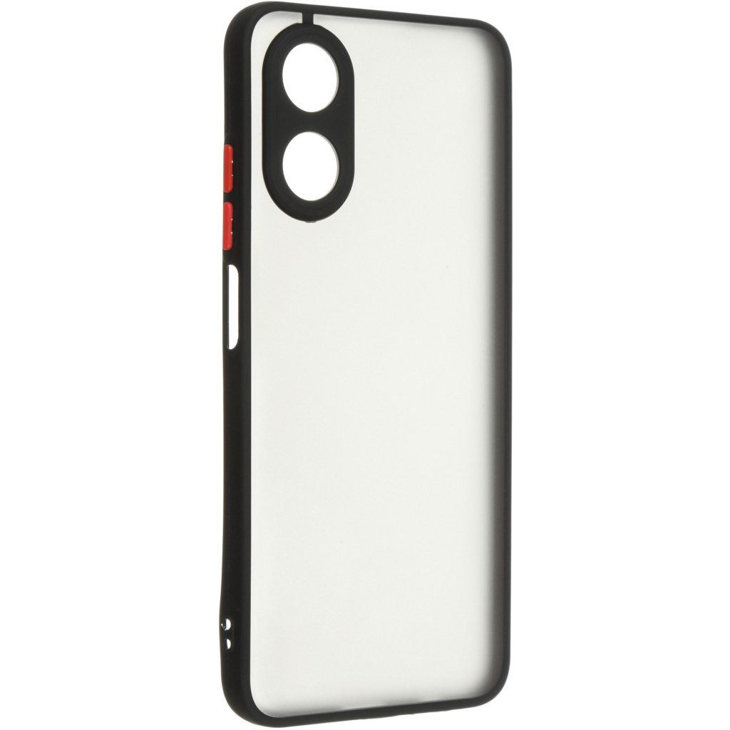 Чохол до мобільного телефона Armorstandart Frosted Matte OPPO A17 4G/A17k 4G Black (ARM66725) - зображення 1