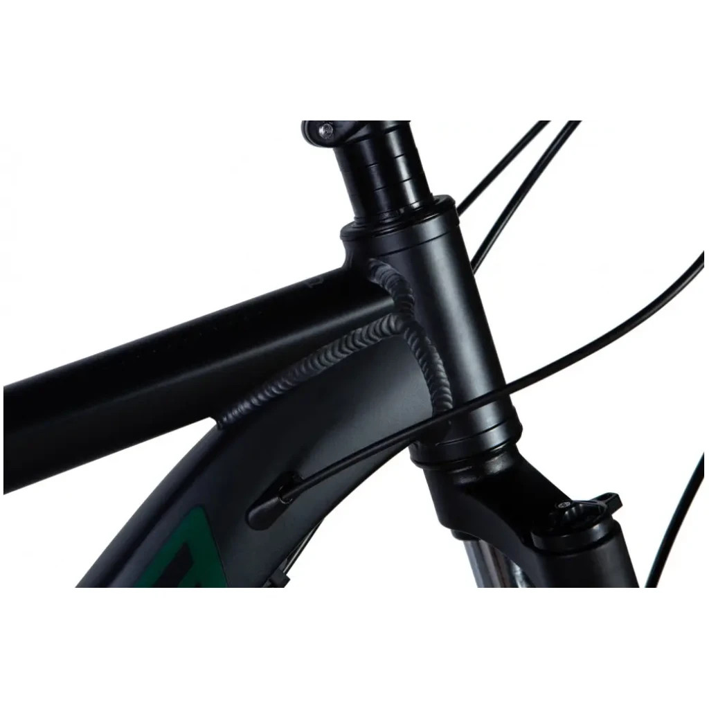 Велосипед Formula F-1 AM DD 26" 18" AL 2024 Чорно-зелений (OPS-FR-26-746) - зображення 2