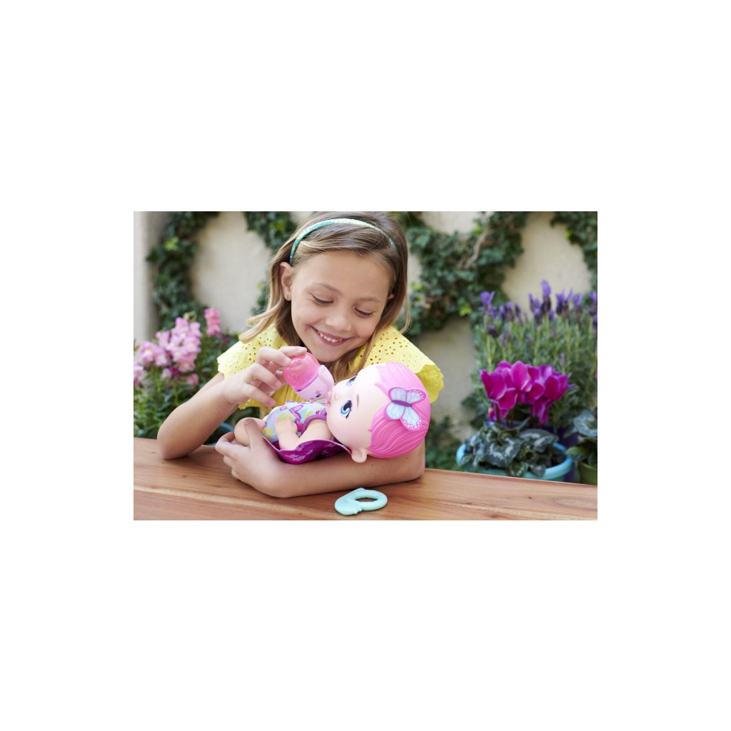 Пупс My Garden Baby Рожеві крильця з пляшечкою (GYP10) - зображення 5