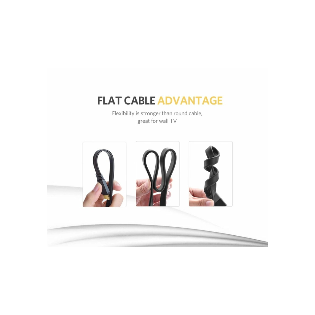 Кабель мультимедійний HDMI M to HDMI M 5.0m Ugreen (UGR-50821) - изображение 4