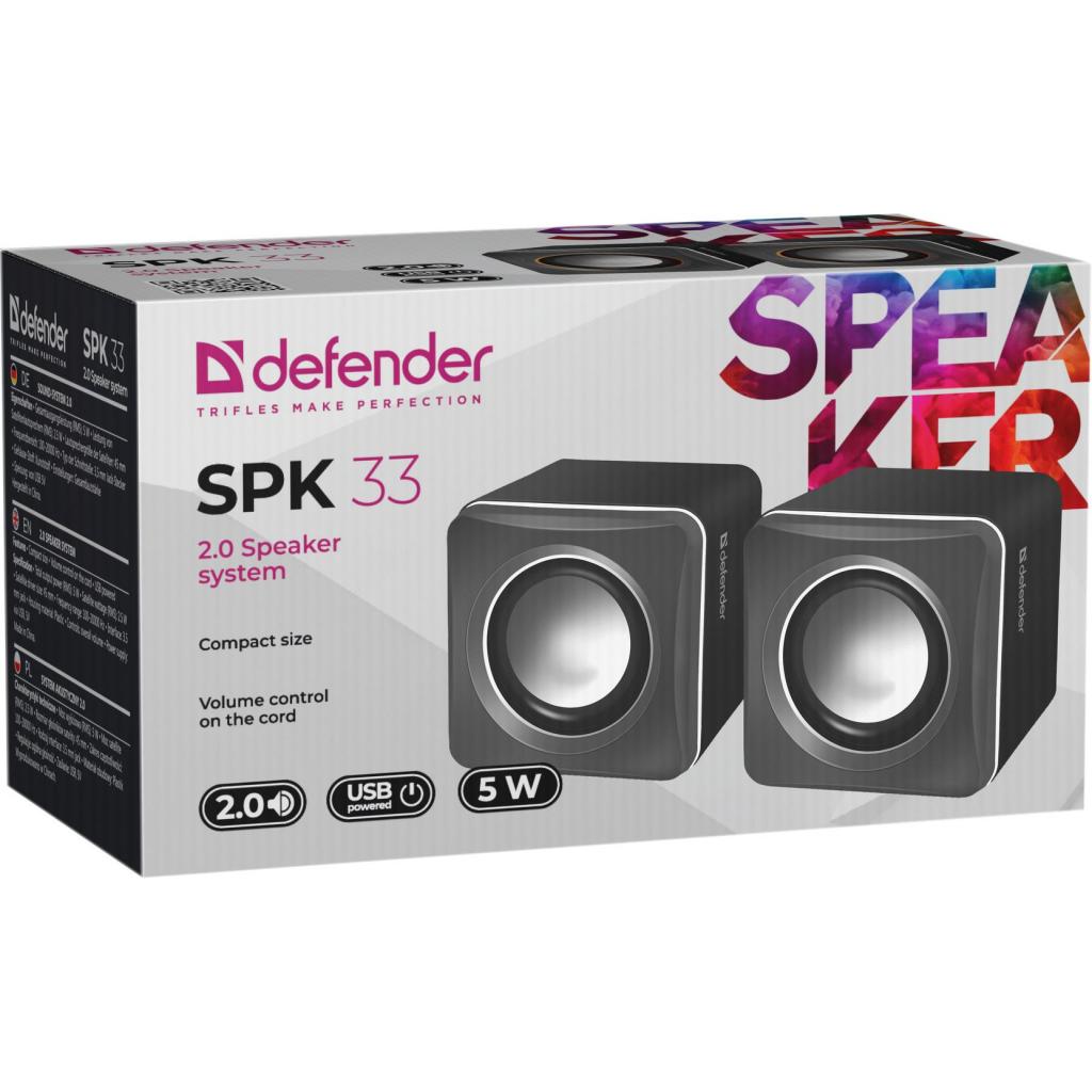 Акустична система Defender SPK 33 Grey (65632) - зображення 2