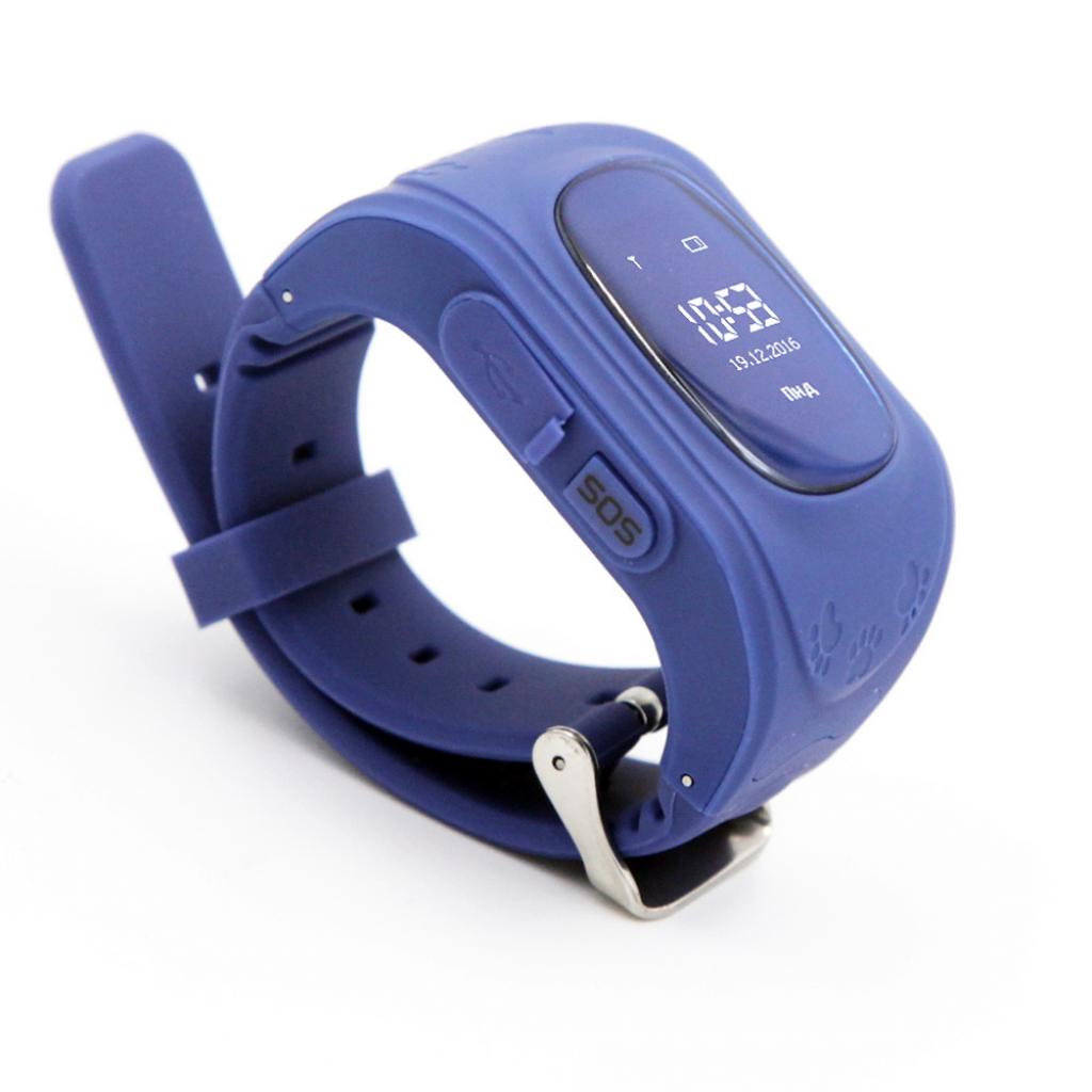 Смарт-годинник GoGPS ME K50 Темно-синій (K50DBL) - зображення 3