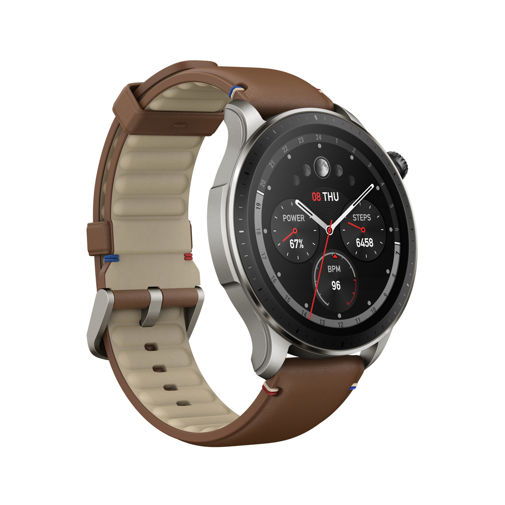 Смарт-годинник Amazfit GTR 4 Vintage Brown Leather (955545) - зображення 3