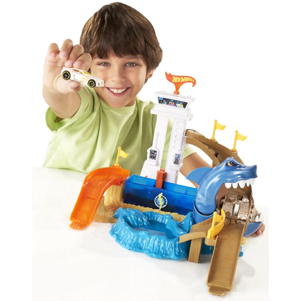 Автотрек Hot Wheels Полювання на акулу серії "Зміни колір" (BGK04) - зображення 5
