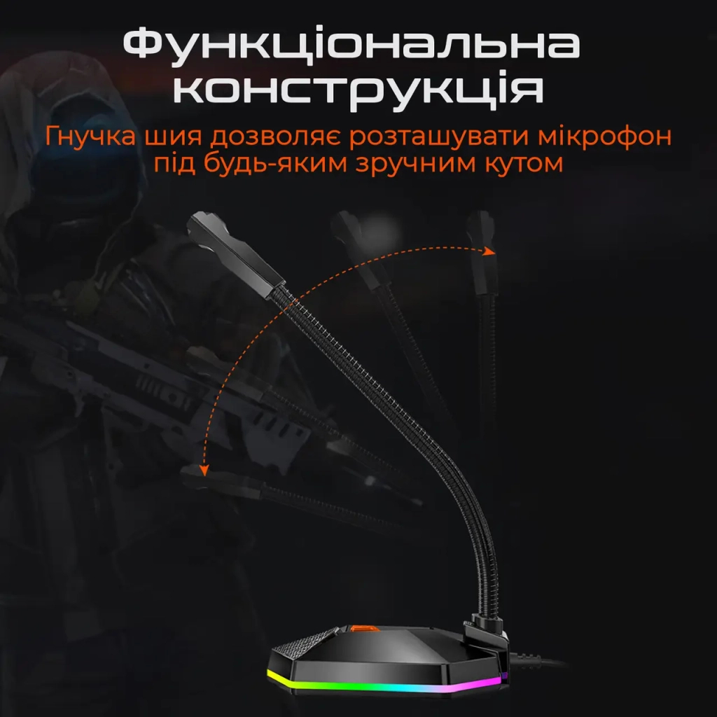 Мікрофон Meetion MC13 Black (MT-MC13-A) - зображення 5