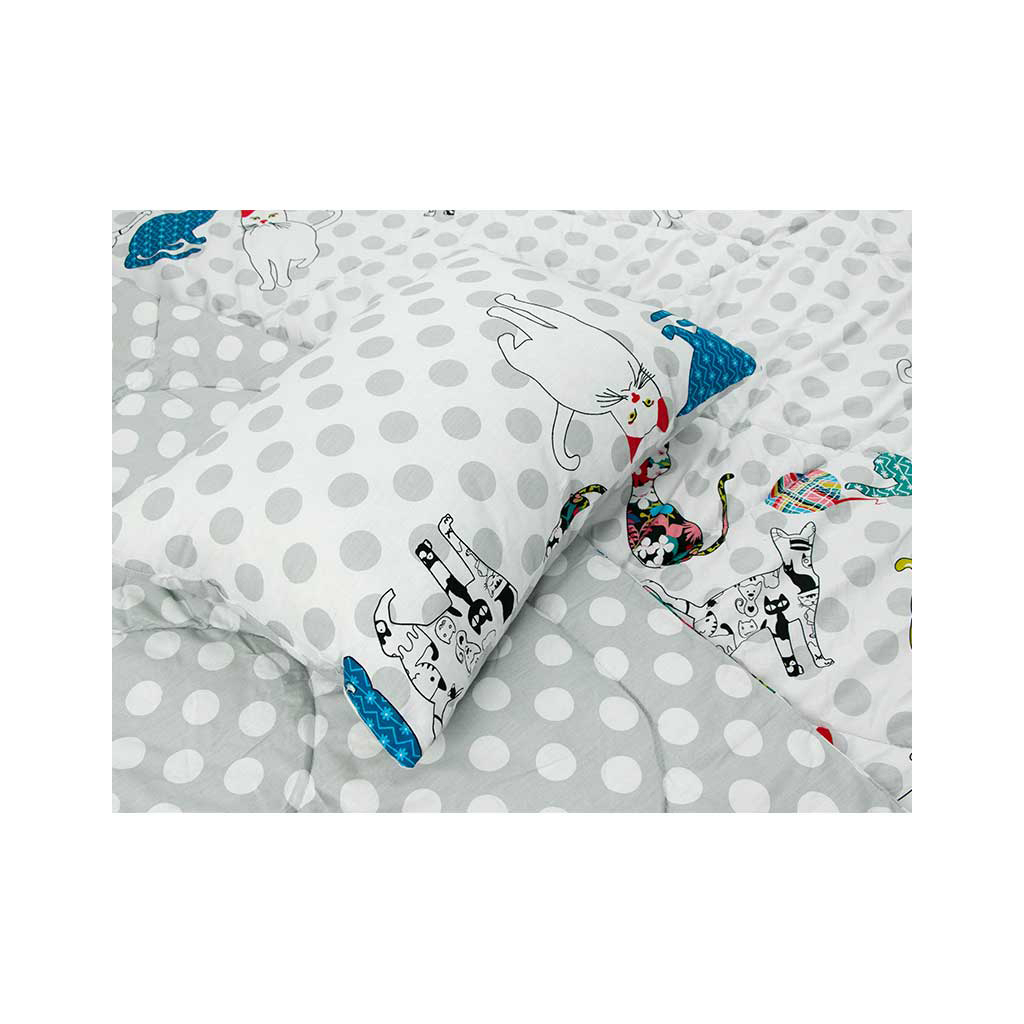 Подушка Руно силіконова "Cat" 50х70 см (310.137Cat) - зображення 5