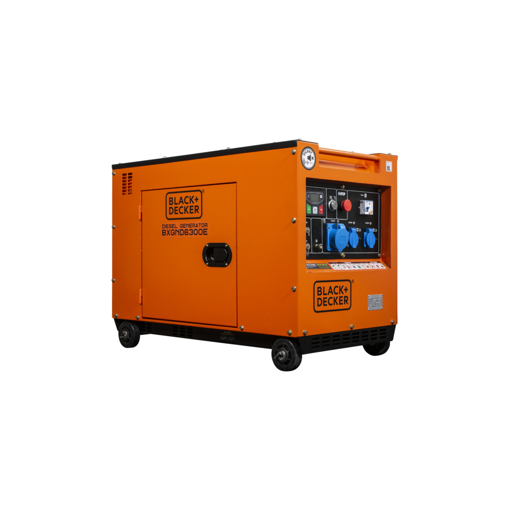 Генератор Black&Decker BXGND6300E 6000/6300 W (6813624) - зображення 5