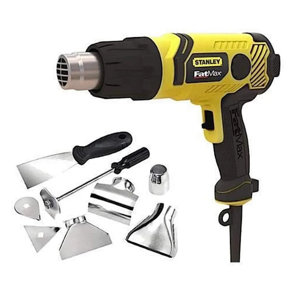 Будівельний фен Stanley FatMax, 2000 Вт, 65 - 650 C, 0.9 кг, кейс (FME670K) - зображення 2