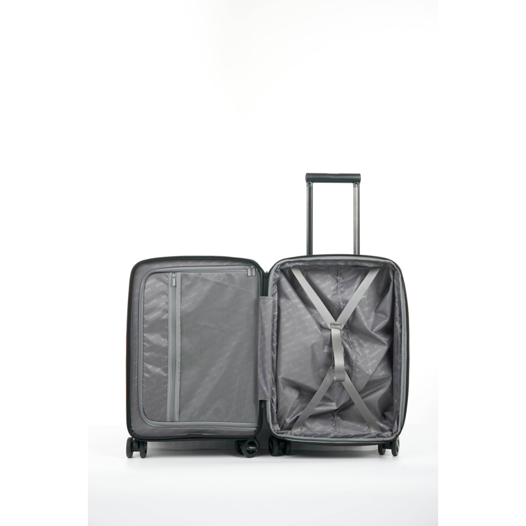 Валіза Bagland маленька 40 л чорна (1140721768) - зображення 12