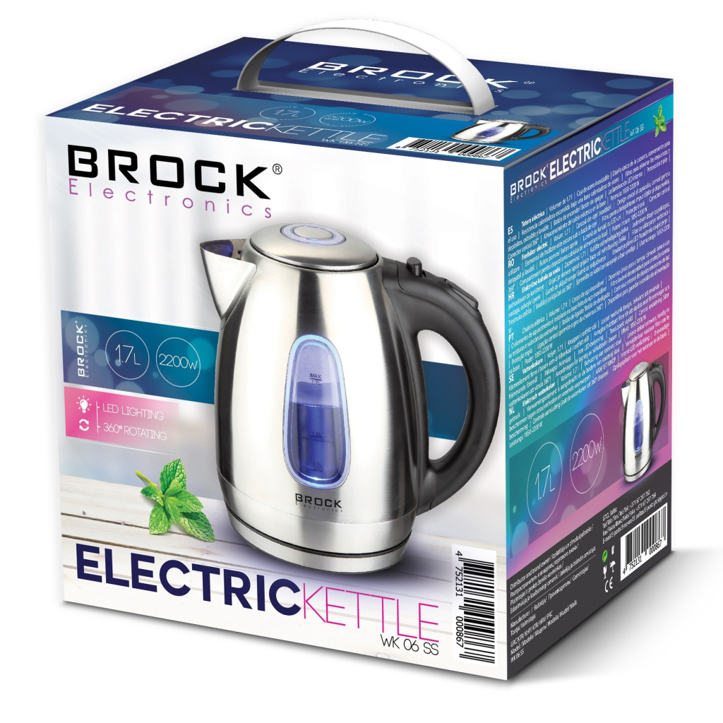 Електрочайник Brock_з_ПДВ WK 06 SS (WK06SS) - зображення 2
