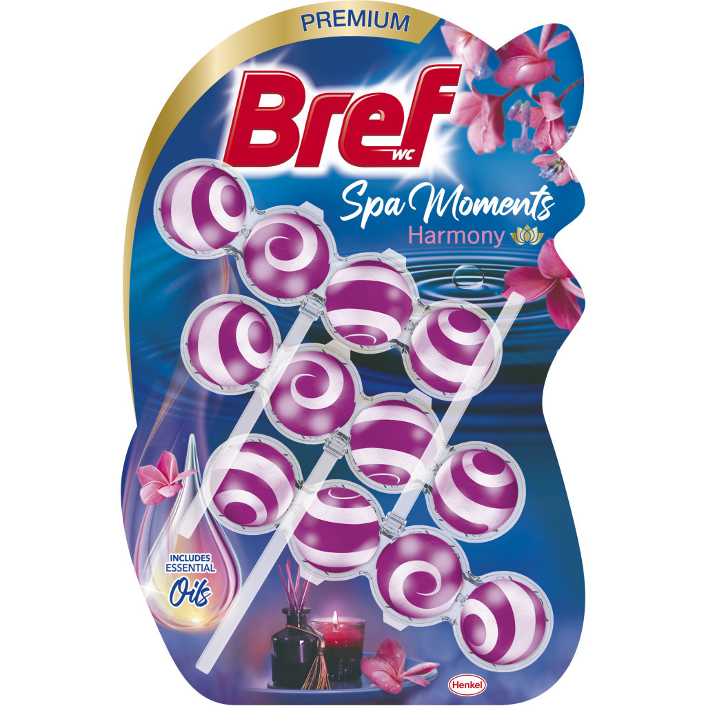 Туалетний блок Bref Спа моменти Гармонія 3 шт. (9000101588514) - зображення 1
