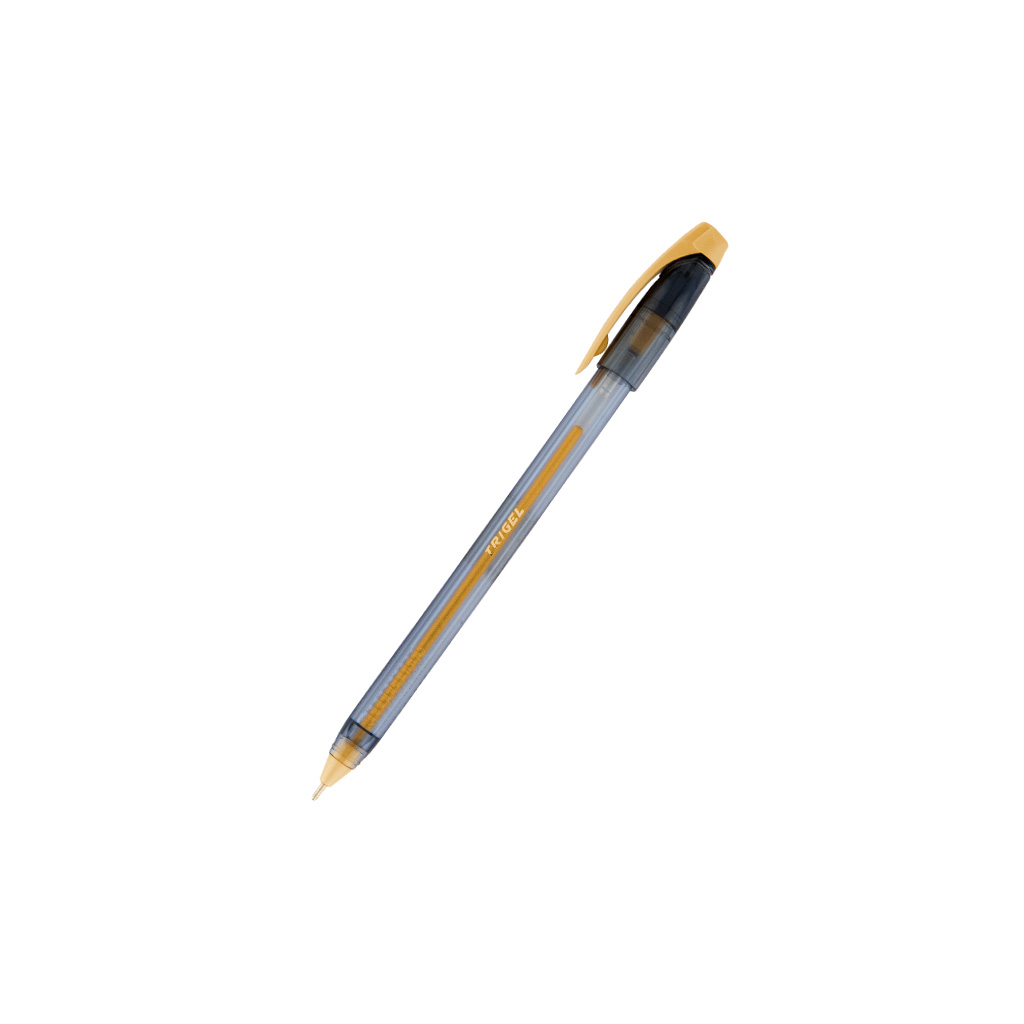 Ручка гелева Unimax Trigel-2, золота (UX-131-35) - зображення 1