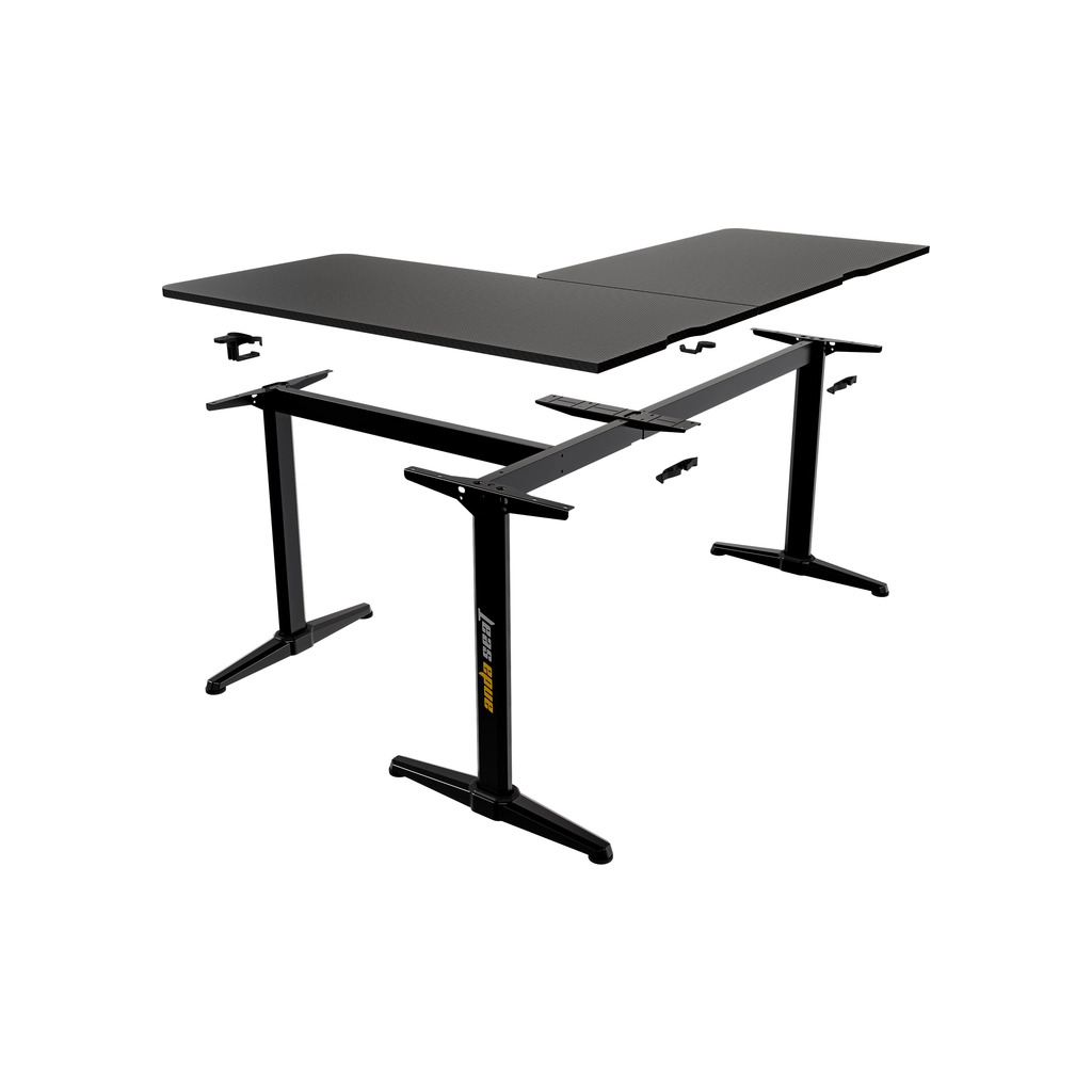 Комп'ютерний стіл Anda Seat Wind Seeker Black (AD-D-PT-1600-01-B) - зображення 12