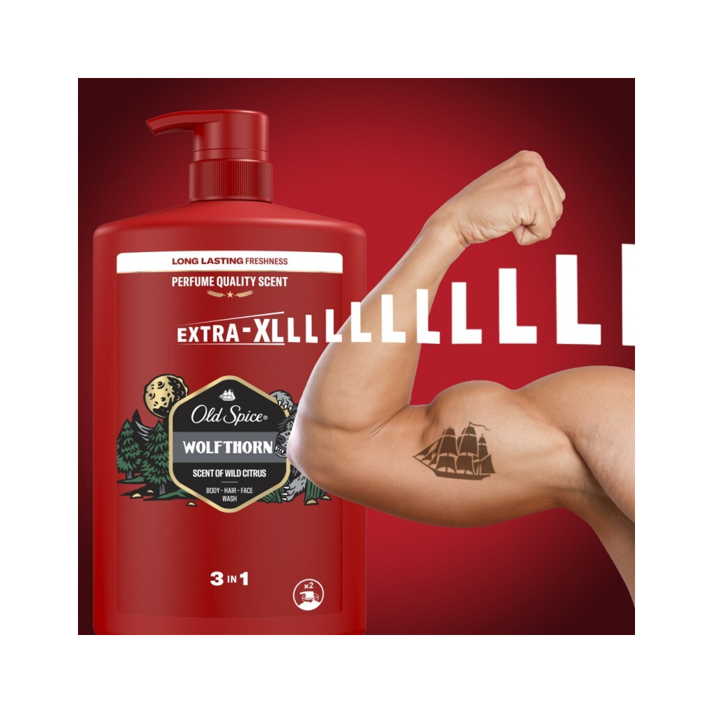 Гель для душу Old Spice Bearglove 1000 мл (8700216610933) - зображення 9
