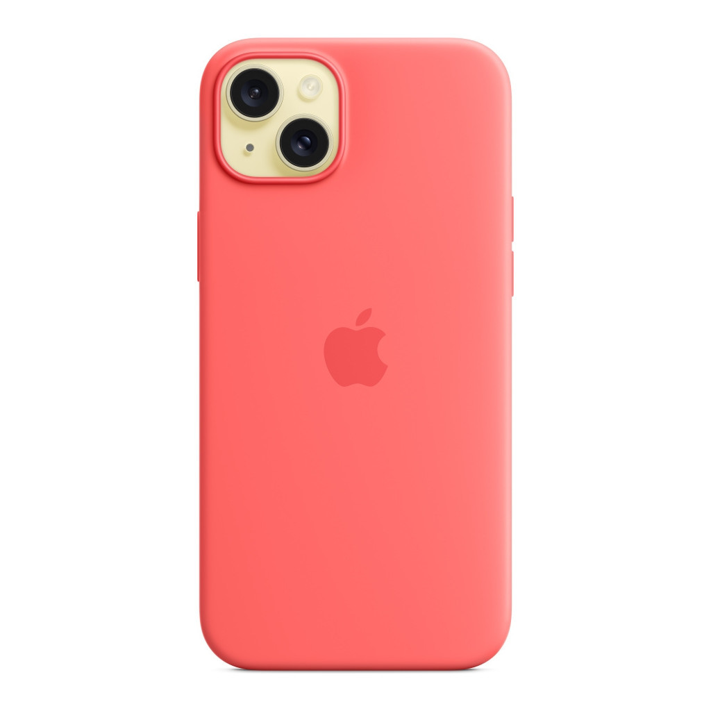 Чохол до мобільного телефона Apple iPhone 15 Plus Silicone Case with MagSafe Guava (MT163ZM/A) - зображення 3