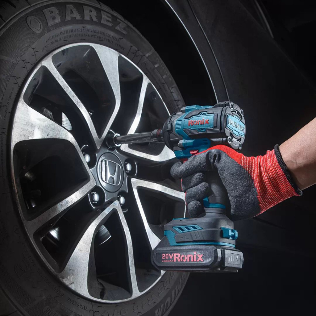 Гайковерт Ronix 20В, 550Нм, комплект (8655) - изображение 11