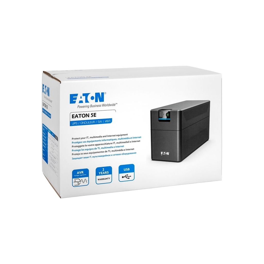 Пристрій безперебійного живлення Eaton 5E1200UI 1200VA - зображення 4