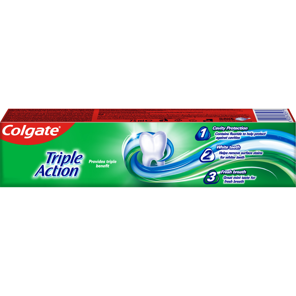 Зубна паста Colgate Потрійна Дія 75 мл (6920354835971) - изображение 5