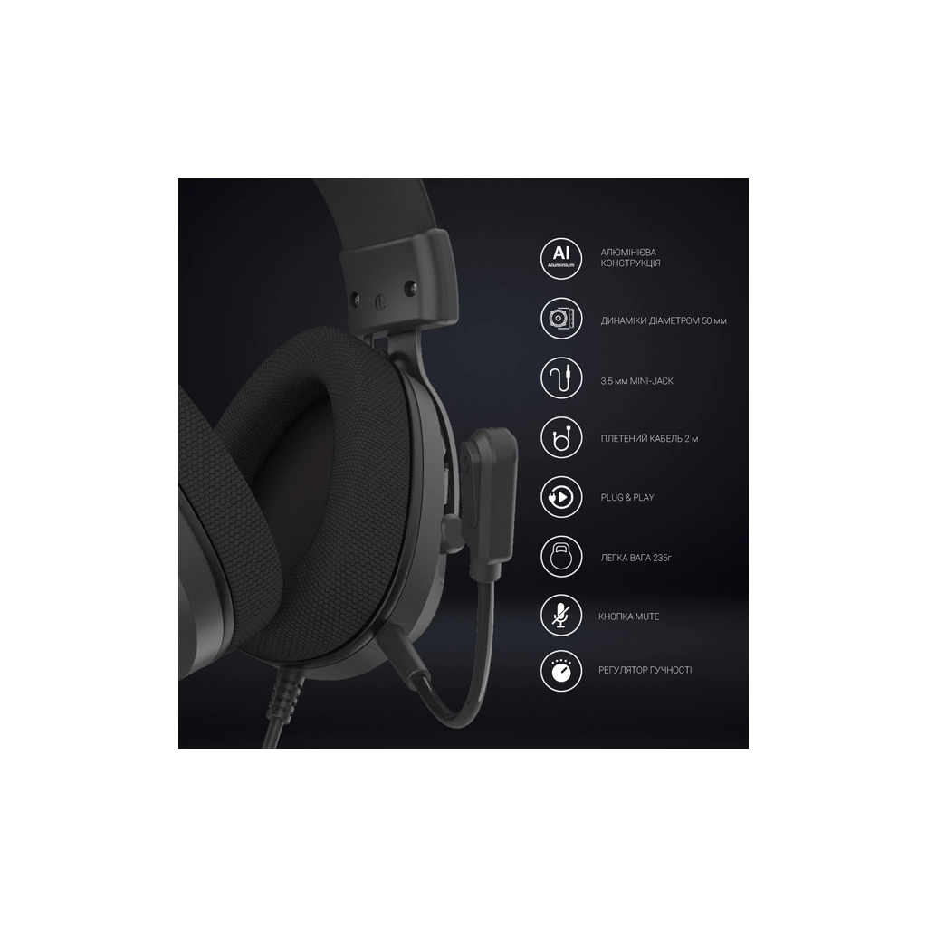 Навушники GamePro HS766 Black - зображення 10