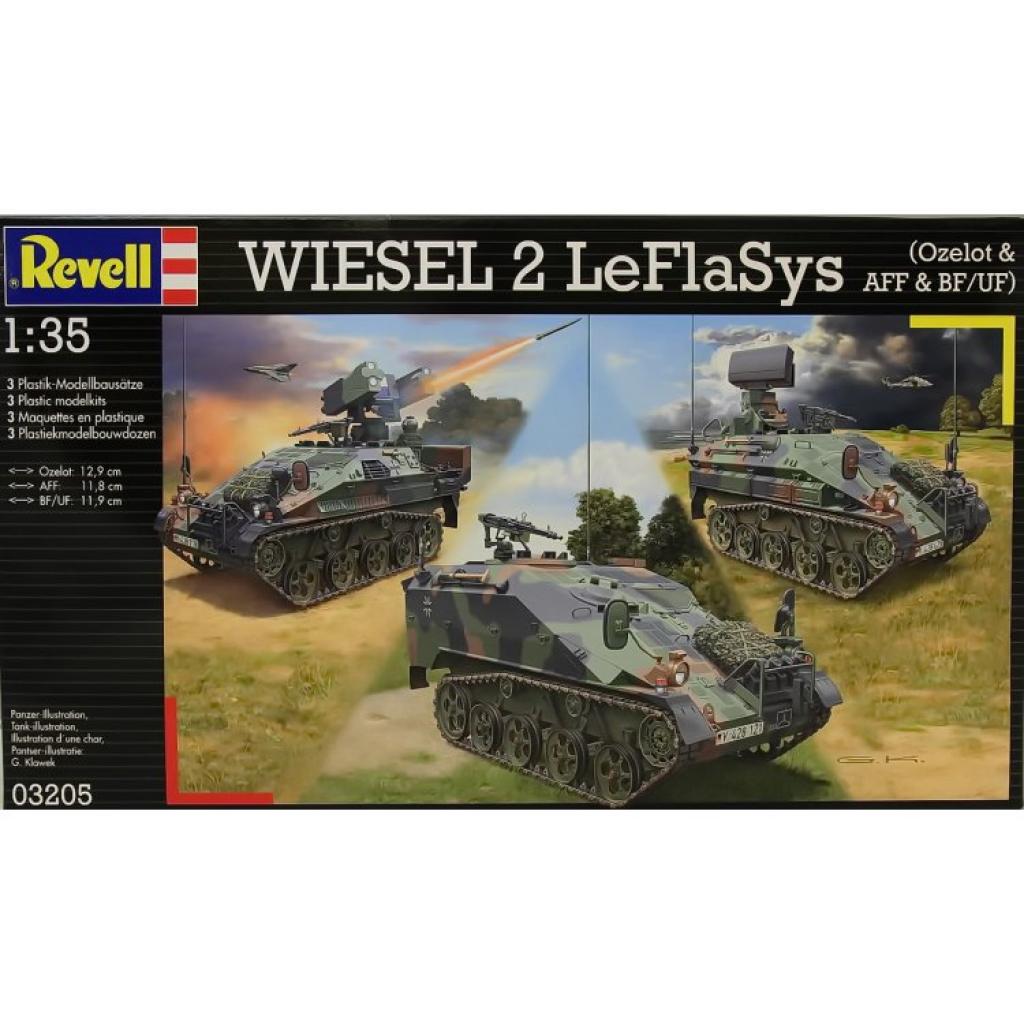 Збірна модель Revell Бронетранспортери Wiesel 2 LeFlaSys 1:35 (3205) - зображення 1