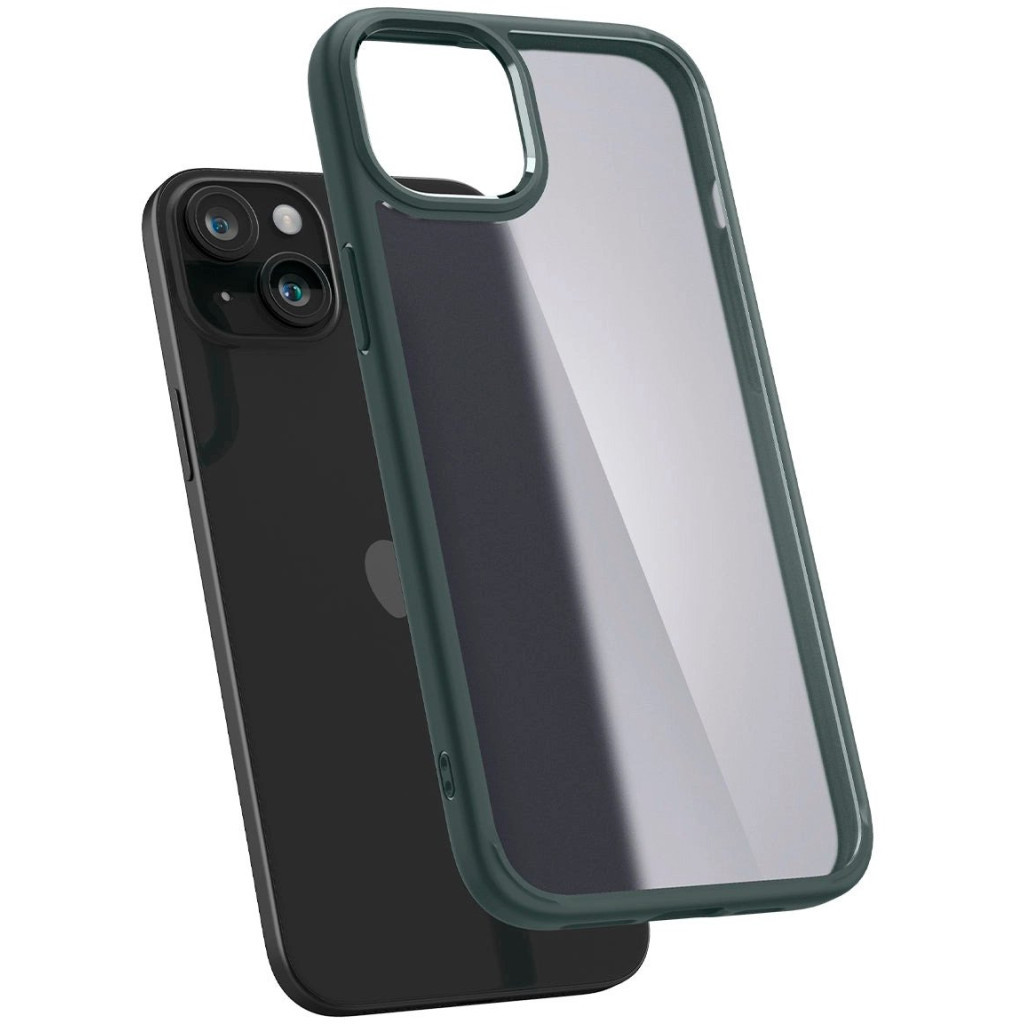 Чохол до мобільного телефона Spigen Apple iPhone 15 Ultra Hybrid Frost Green (ACS06798) - изображение 5