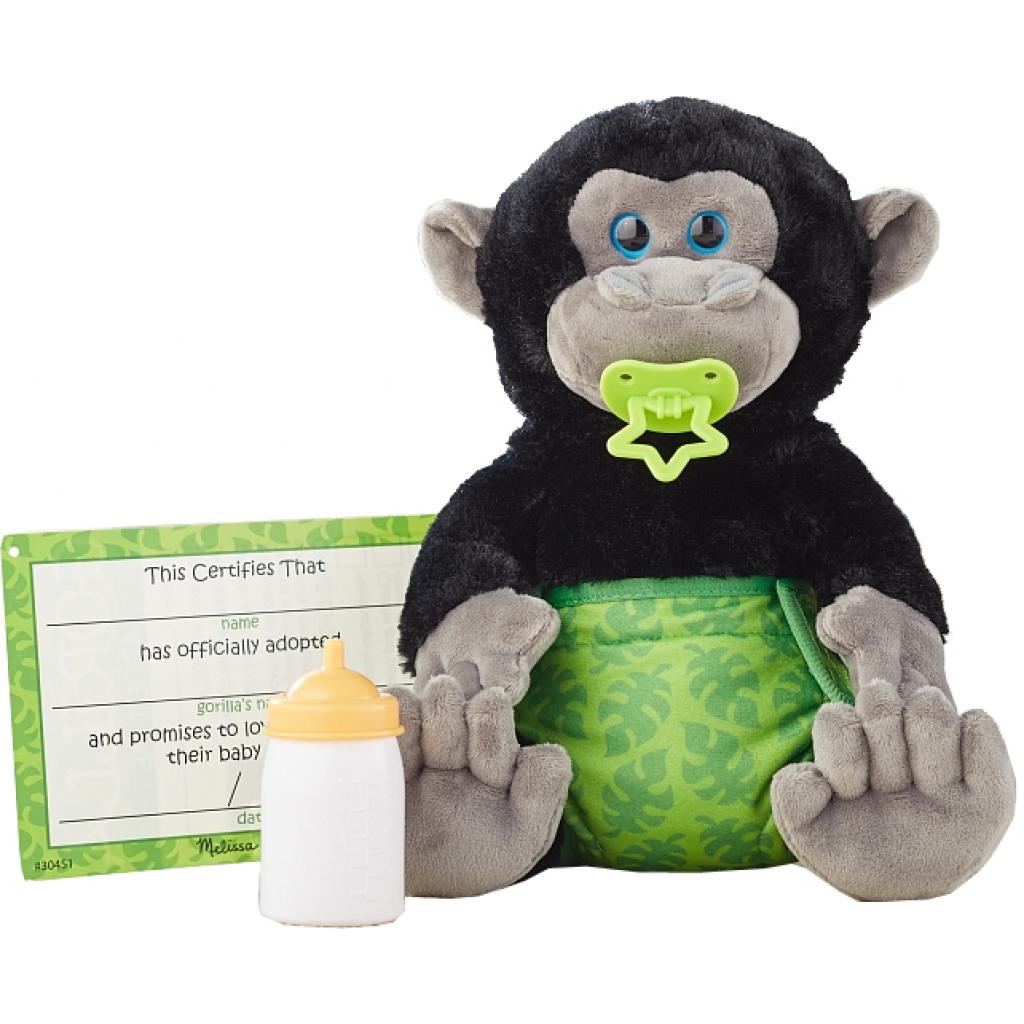 М'яка іграшка Melissa&Doug Плюшевий малюк-мавпеня (MD30451) - зображення 1