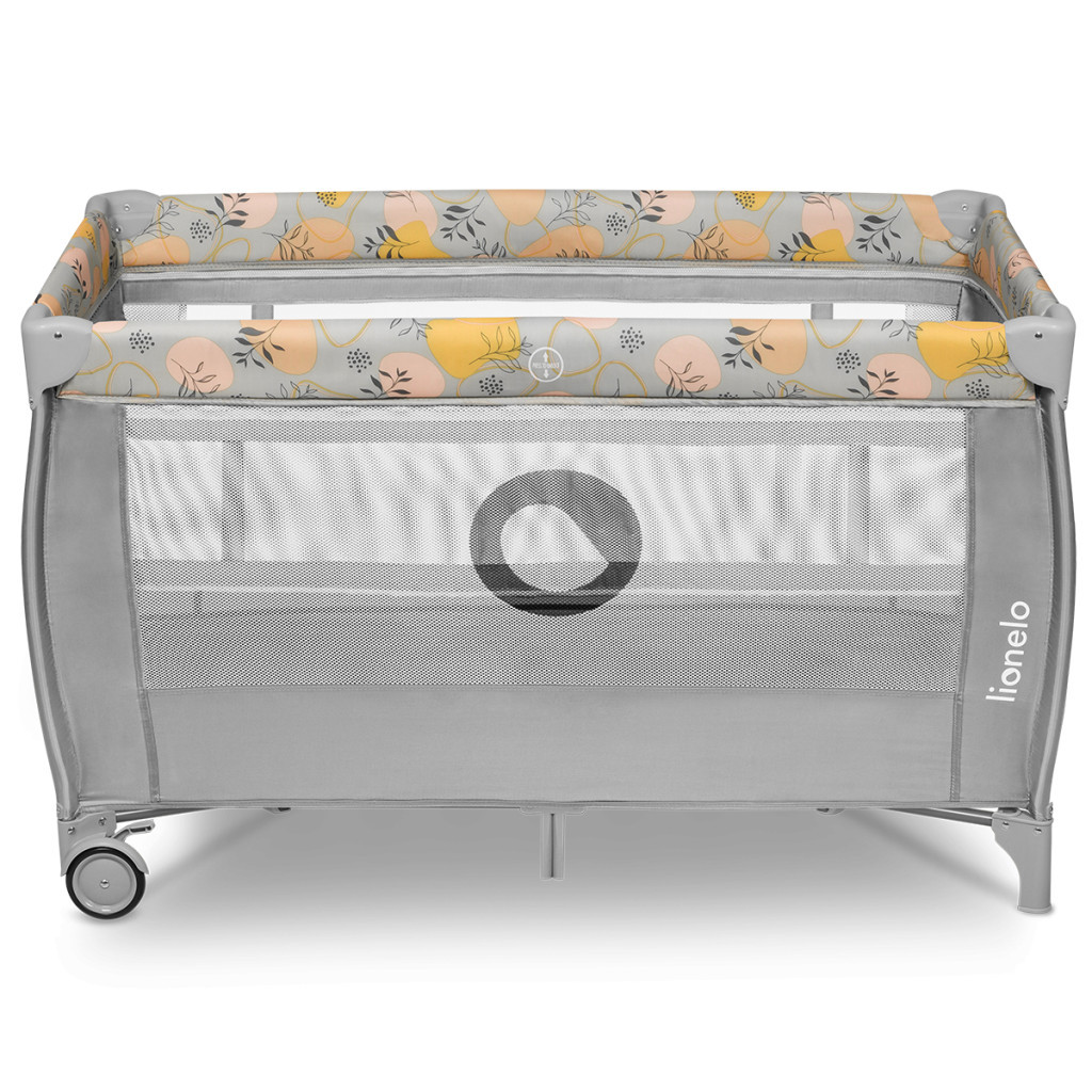 Дитячий манеж Lionelo Stefi Plus Pink Yellow (LO-STEFI PLUS PINK YELLOW) - зображення 3