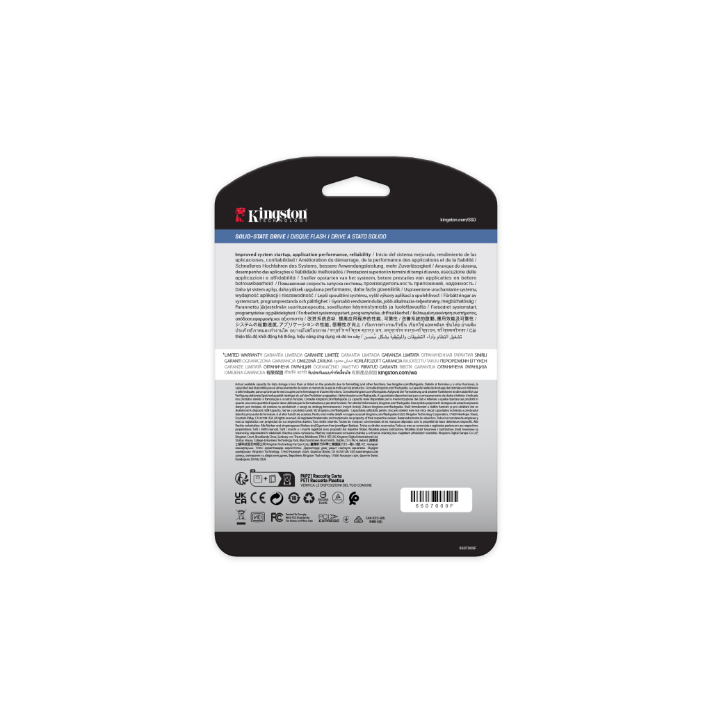 Накопичувач SSD M.2 2280 480GB Kingston (SEDC2000BM8/480G) - изображение 5