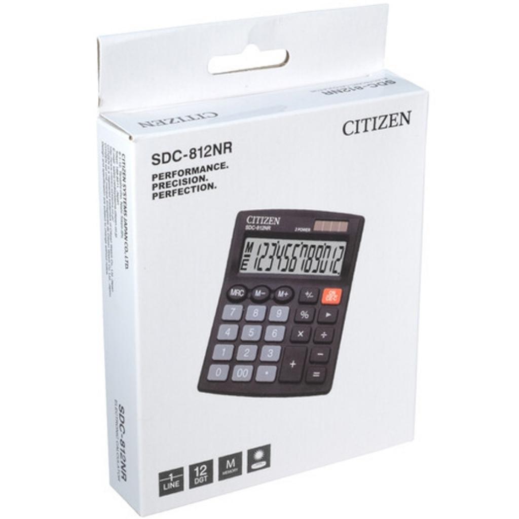 Калькулятор Citizen SDC-812NR - изображение 4