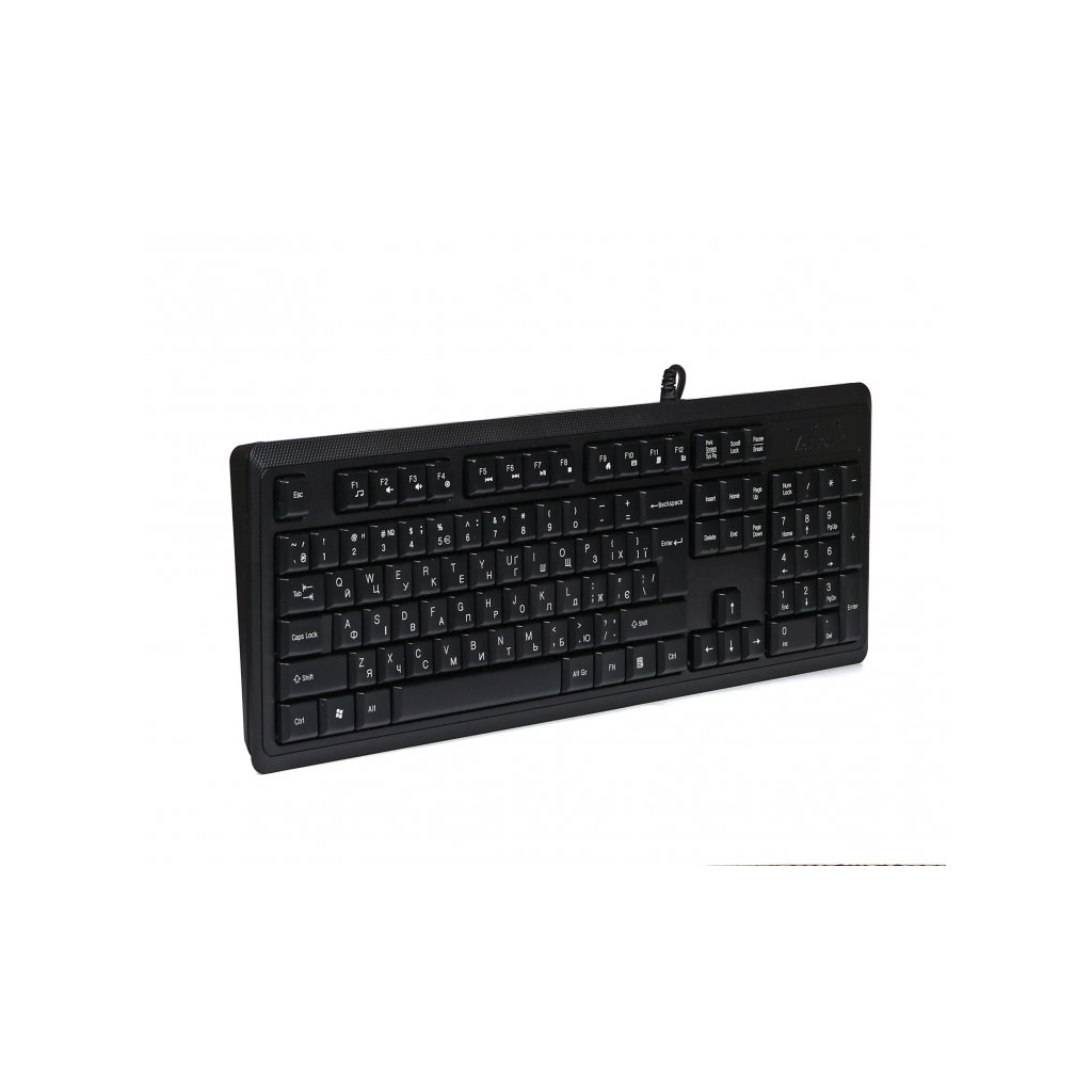 Клавіатура A4Tech KR-92 Black - зображення 3