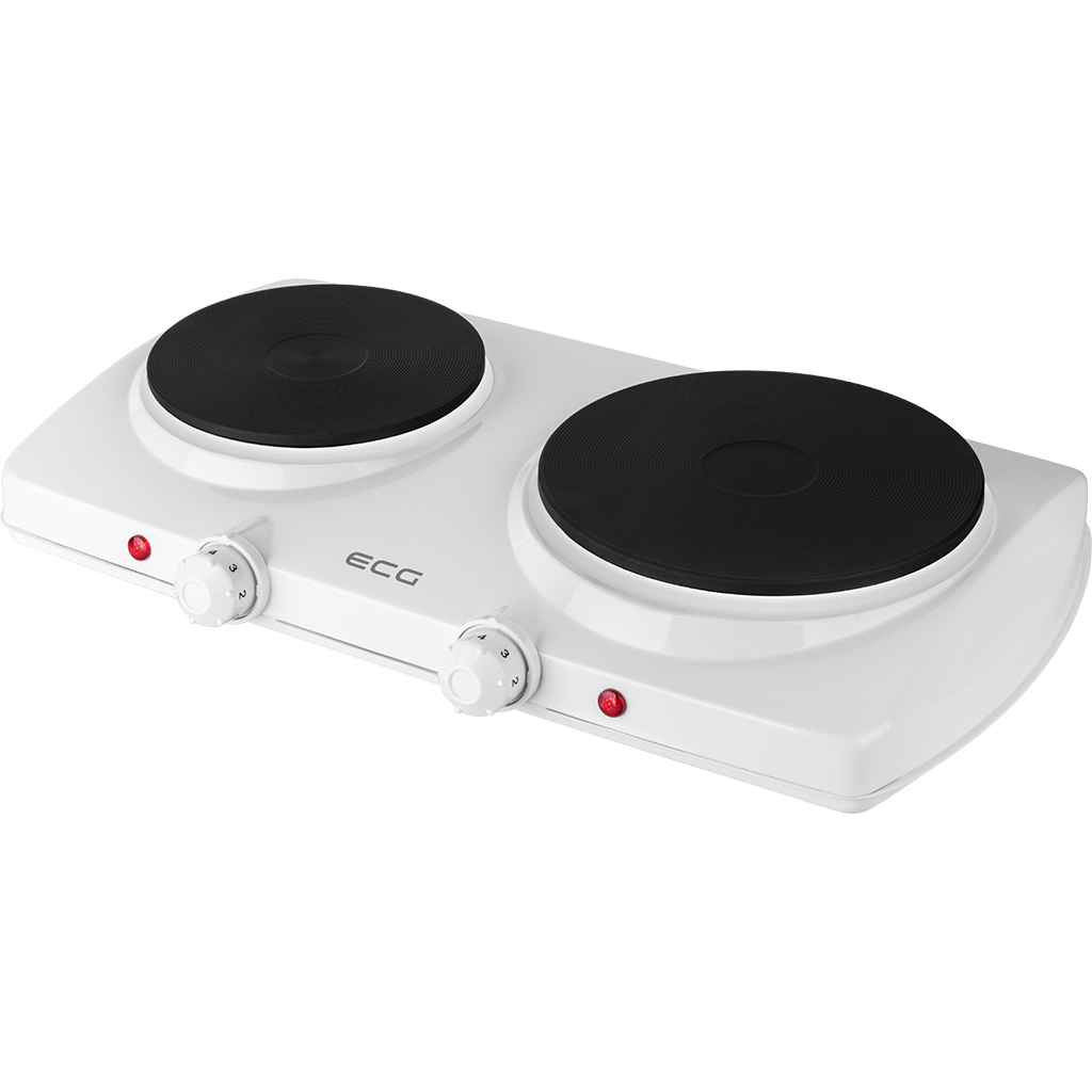 Настільна плита ECG EV 2512 White - зображення 1