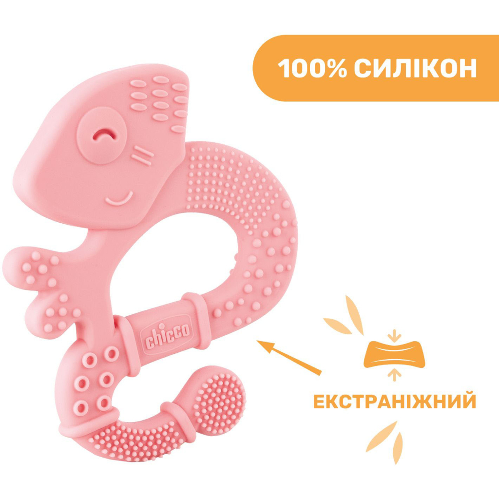 Прорізувач Chicco Ігуана Рожевий (28110.10) - зображення 3