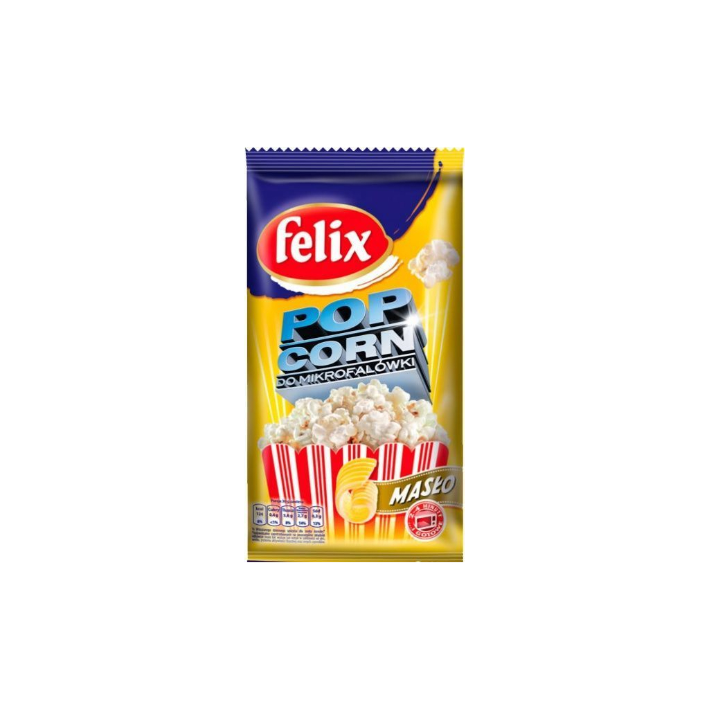 Попкорн FELIX з маслом 90 г (5900571051324) - изображение 1