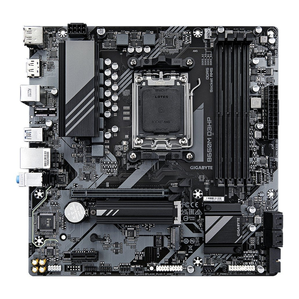 Материнська плата GIGABYTE B650M D3HP - зображення 1