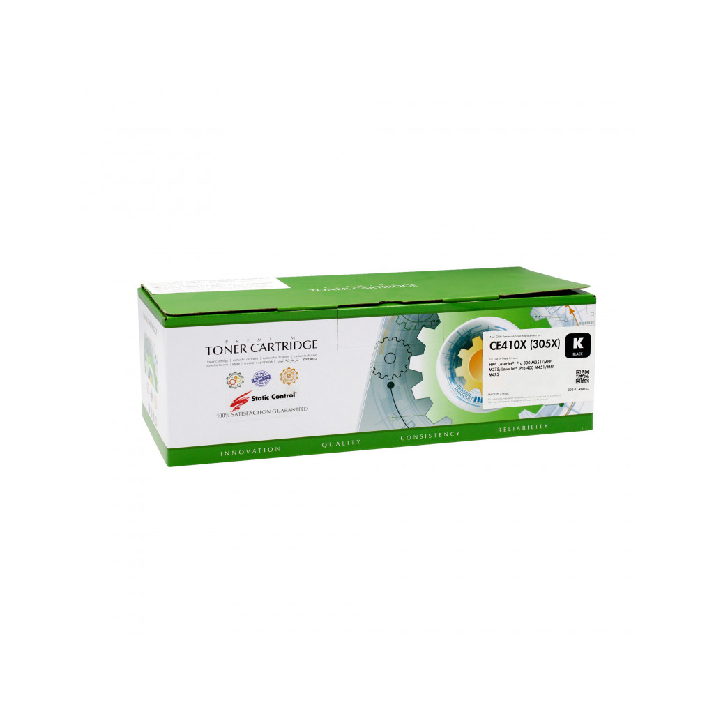 Картридж Static Control HP CLJP CE410X (305X) 4k black (002-01-RE410X) - зображення 1