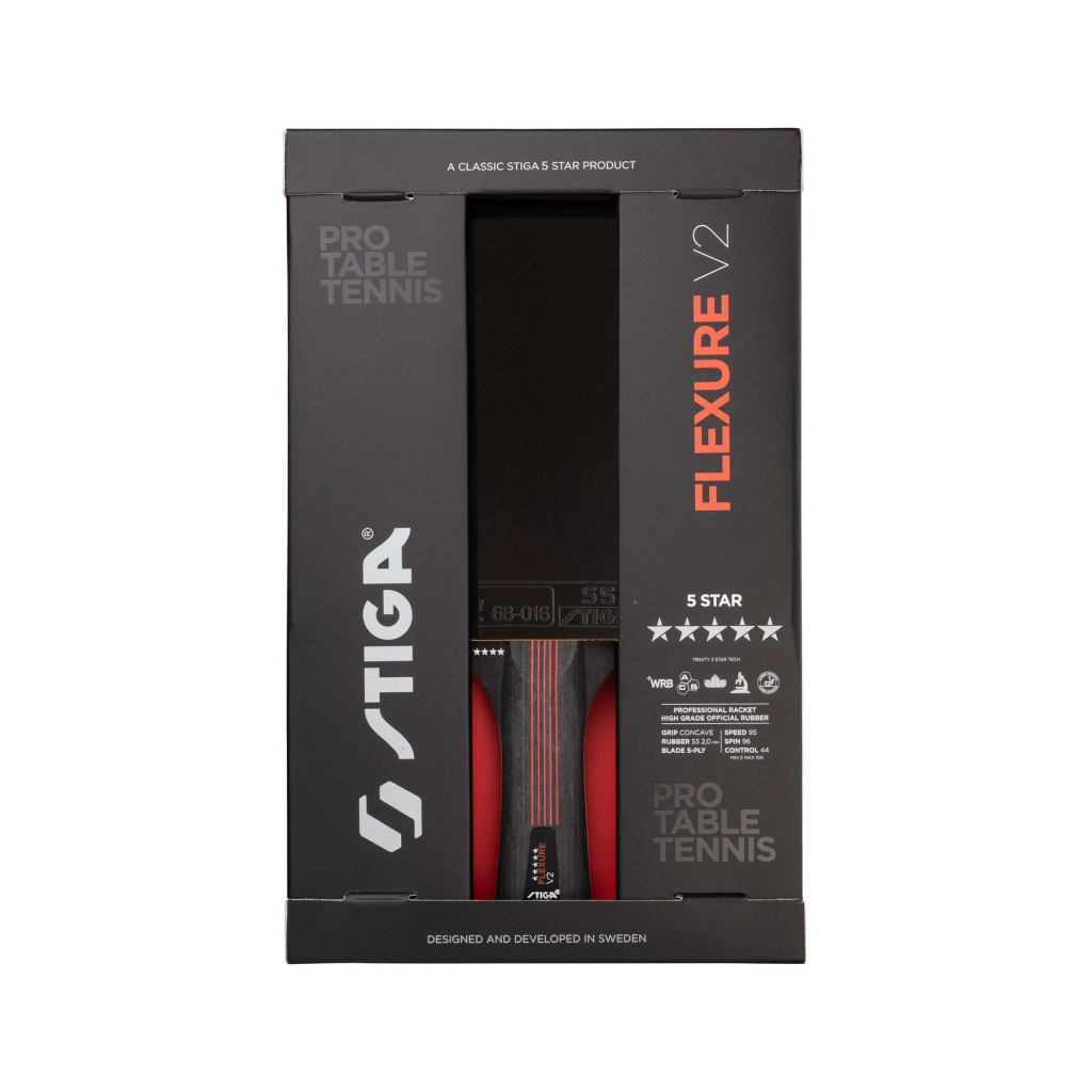 Ракетка для настільного тенісу Stiga Ракетка для настільного тенісу Stiga Flexure 5 Star ver.2 FL (1215-1205-3 (931707) - изображение 6