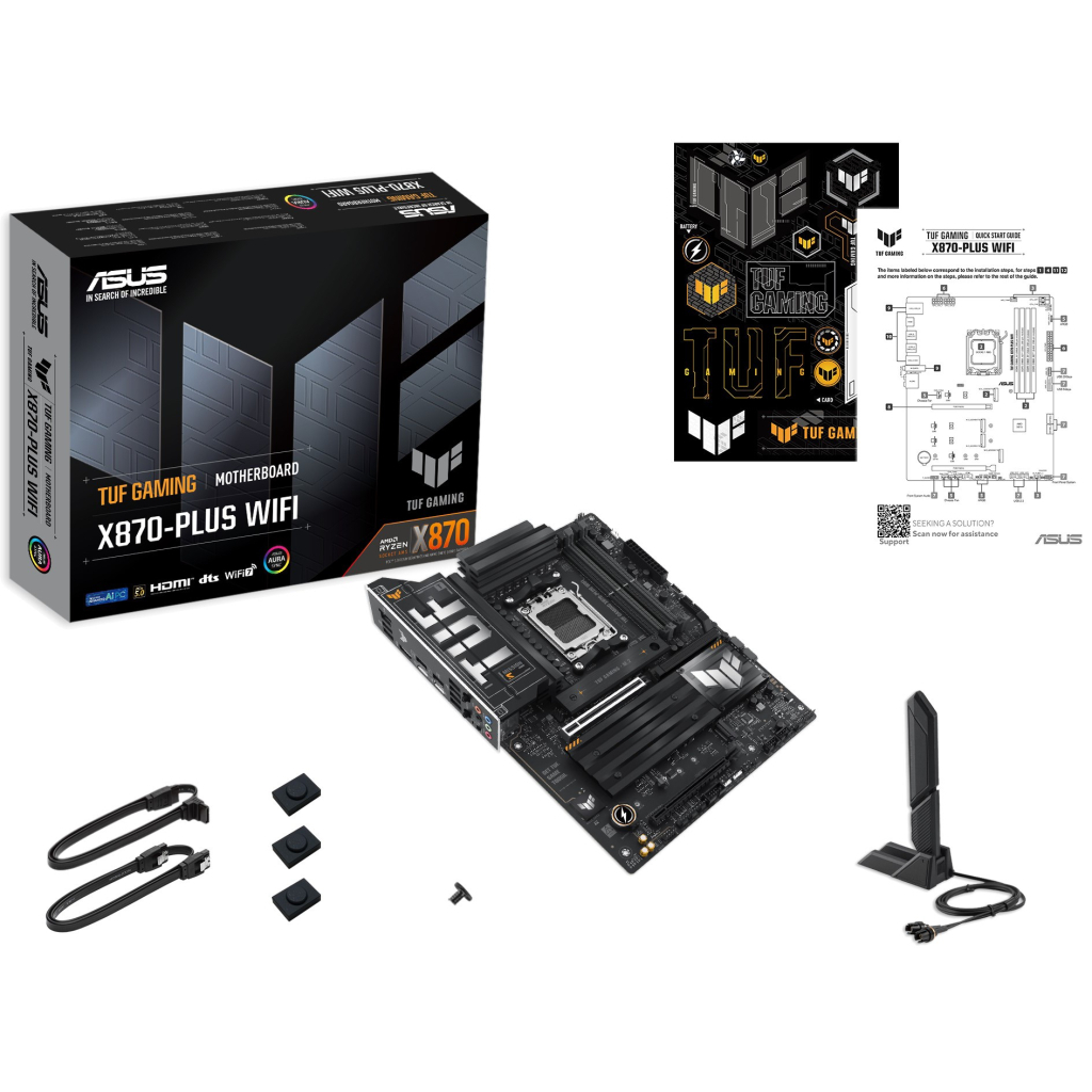 Материнська плата ASUS TUF GAMING X870-PLUS WIFI - зображення 8