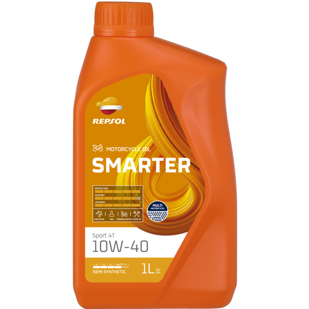 Моторна олива REPSOL SMARTER SPORT 4T 10W-40 1л (RPP2065MHC) - зображення 1