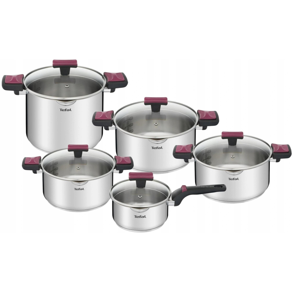 Набір посуду Tefal CookClip (G723SA74) - зображення 1
