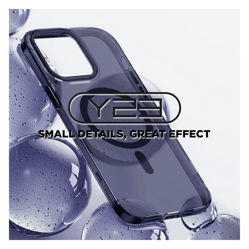 Чохол до мобільного телефона Armorstandart Y23 MagSafe Apple iPhone 15 Plus Transparent Black (ARM68334) - зображення 2