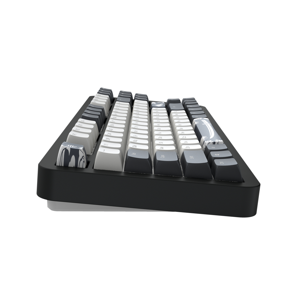 Клавіатура Dark Project ALU87 Bushido ABS RGB Mech G3MS Moonstone Black/White (DPKB_BUSHIDO_87_ANSI_UA) - зображення 12