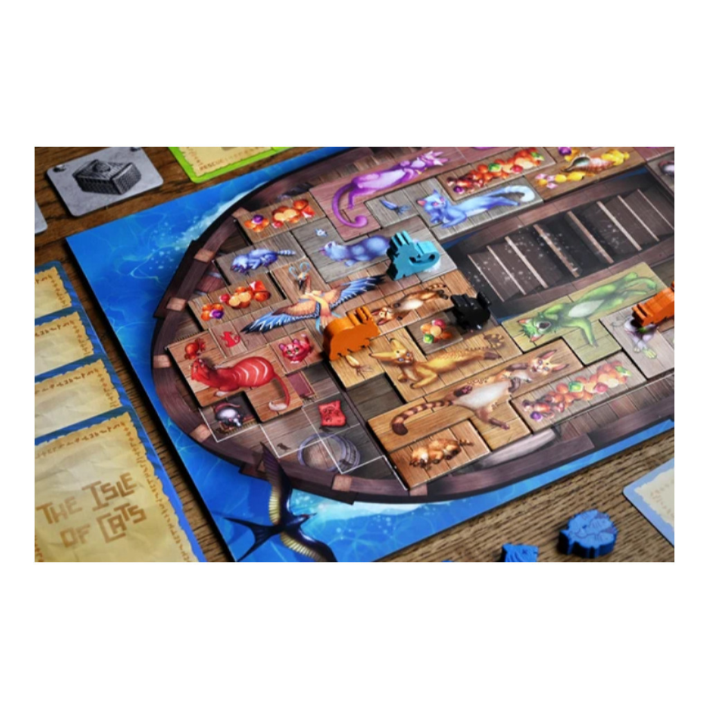 Настільна гра Geekach Games Острів котів: Кошенята і звірята (The Isle of Cats: Kittens + Beasts), українська (GKCH045OKK) - зображення 5