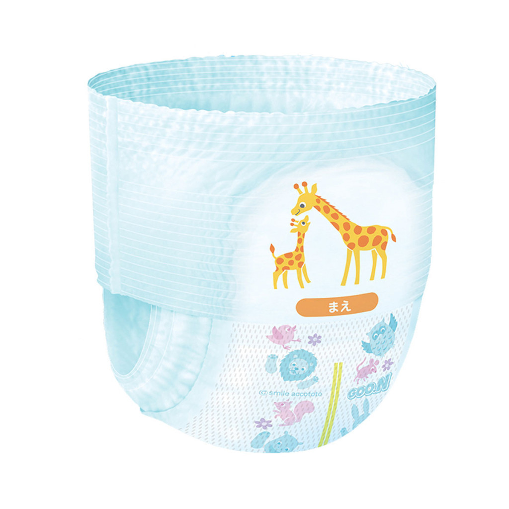 Підгузки GOO.N Трусики для активних дітей 4-9 кг, S, унісекс, 186 шт (853625-3) - зображення 3