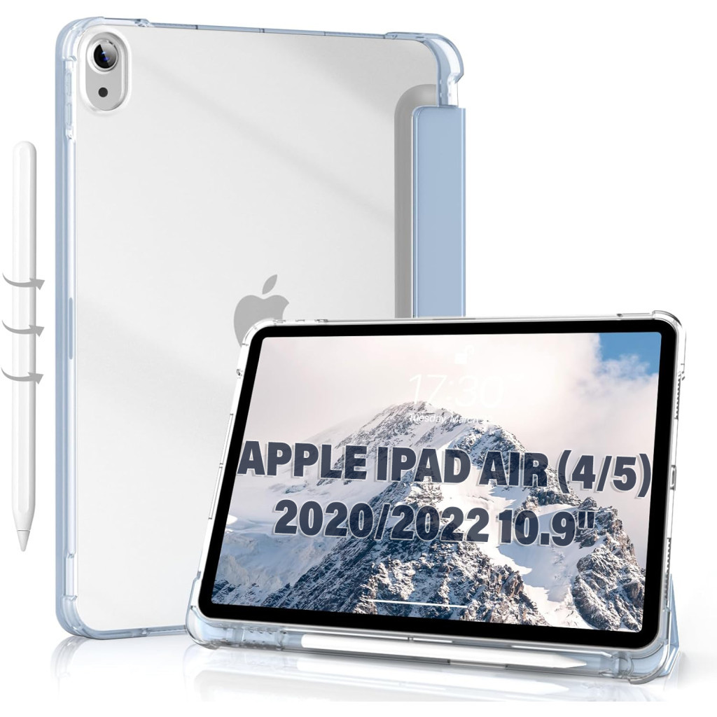 Чохол до планшета BeCover Soft Edge Apple iPad Air (4/5) 2020/2022 10.9" Light Blue (711123) - зображення 2
