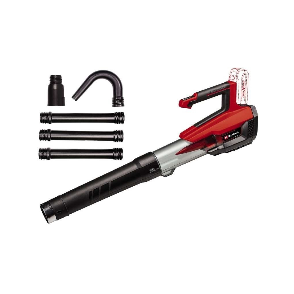 Повітродувка Einhell GP-LB 18/200 Li GK - Solo, 18В, 200км/г, 630м3/г (без АКБ та ЗП) (3433550) - зображення 3